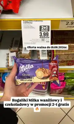 Dino Rogal Milka Choco Croissant Vanilla Flavour oferta