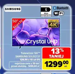 Carrefour Telewizor 50 Samsung 50U8072F oferta