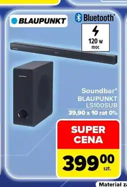 Carrefour Soundbar Blaupunkt LS100SUB oferta