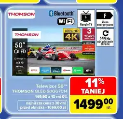 Carrefour Telewizor Thomson Qled 50QG7C14 oferta