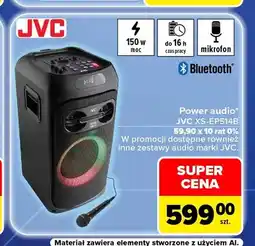 Carrefour Głośnik power audio Jvc XS-EP514B oferta