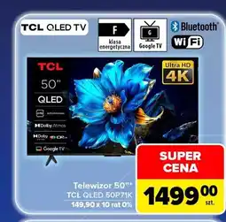 Carrefour Telewizor 50 Tcl Qled oferta