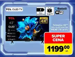 Carrefour Telewizor 43 Tcl Qled oferta