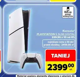 Carrefour Konsola Sony PlayStation 5 Slim Digital oferta