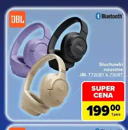 Carrefour Słuchawki nauszne Jbl T720BT oferta
