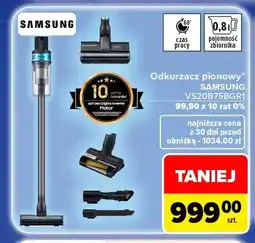 Carrefour Odkurzacz pionowy Samsung VS20B75BGR1 oferta
