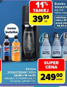 Carrefour Zestaw Sodastream Terra oferta