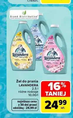 Carrefour Żel do prania Lavandera Flores Silvestres oferta