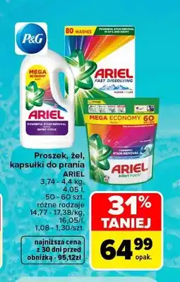 Carrefour Kapsułki do prania Ariel Allin1 Pods oferta