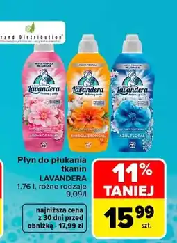 Carrefour Płyn do płukania tkanin Lavandera Aroma de Rosas oferta