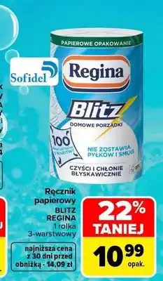 Carrefour Ręcznik papierowy Regina Blitz oferta