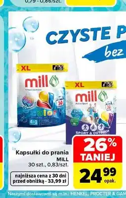 Carrefour Kapsułki do prania Mill Color oferta