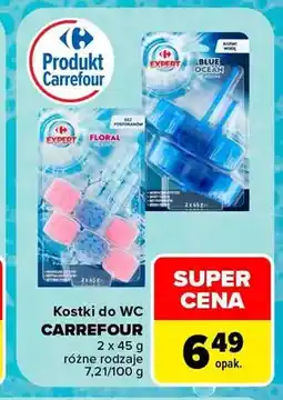 Carrefour Kostki do WC Carrefour 2-pak oferta