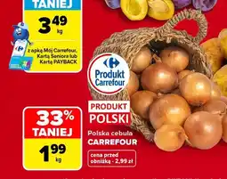 Carrefour Cebula polska Carrefour oferta