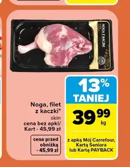 Carrefour Filet z kaczki oferta