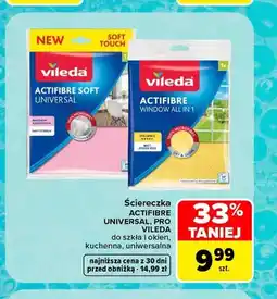 Carrefour Ściereczka uniwersalna Vileda Actifibre Soft oferta