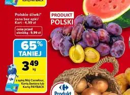 Carrefour Śliwki polskie oferta