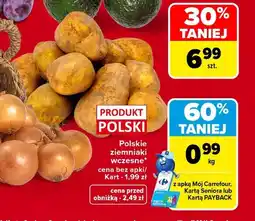 Carrefour Ziemniaki wczesne polskie oferta