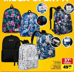 Carrefour Plecak szkolny Peterson oferta