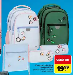 Carrefour Worek dziecięcy z przypinkami oferta