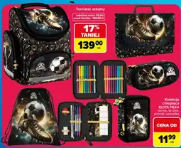 Carrefour Worek szkolny Kolekcja chłopięca ZŁOTA PIŁKA oferta