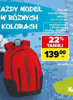 Carrefour Plecak młodzieżowy CoolPack Impact oferta