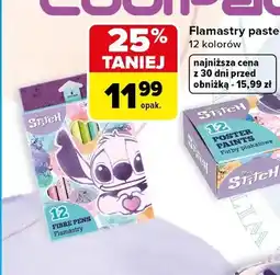 Carrefour Flamastry pastelowe CoolPack Stitch oferta