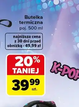 Carrefour Butelka termiczna CoolPack K-POP oferta