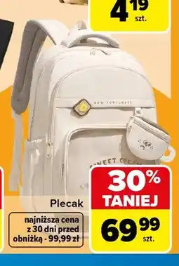 Carrefour Plecak szkolny Capybara Wikam oferta