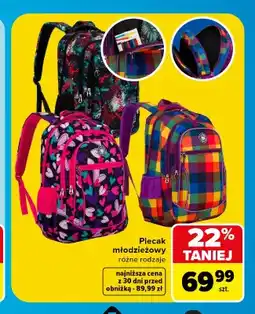 Carrefour Plecak młodzieżowy St.Right oferta