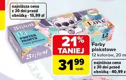 Carrefour Farby plakatowe CoolPack Stitch oferta