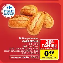 Carrefour Bułka grahamka Carrefour oferta