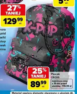 Carrefour Plecak CROSS CoolPack K-POP oferta