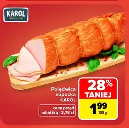 Carrefour Polędwica sopocka Karol oferta