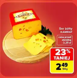 Carrefour Ser żółty Kamrat oferta