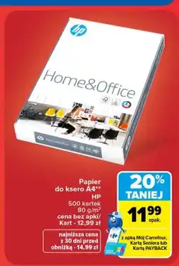 Carrefour Papier do ksero HP A4 oferta