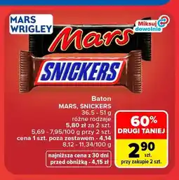 Carrefour Baton Mars oferta