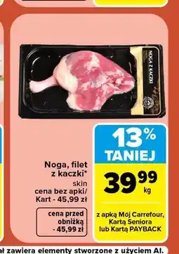 Carrefour Noga z kaczki oferta