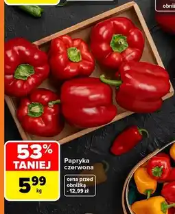 Carrefour Papryka czerwona oferta