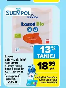 Carrefour Łosoś atlantycki bio Suempol oferta
