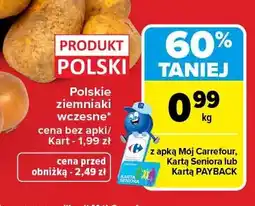 Carrefour Ziemniaki wczesne polskie oferta