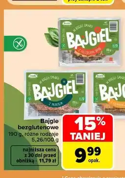 Carrefour Bajgle bezglutenowe Incola oferta