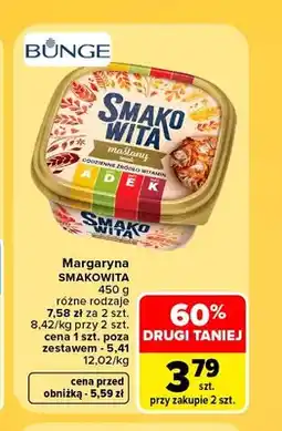 Carrefour Margaryna Smakowita maślany smak oferta