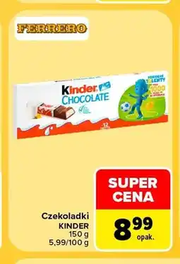Carrefour Czekoladki Kinder Chocolate oferta