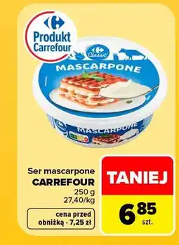 Carrefour Ser mascarpone Carrefour Classic oferta