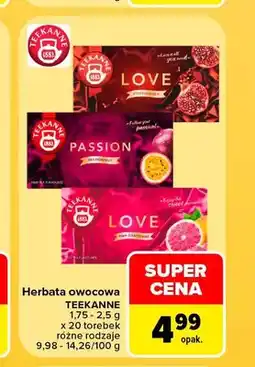 Carrefour Herbata owocowa Teekanne Love Pomegranate oferta