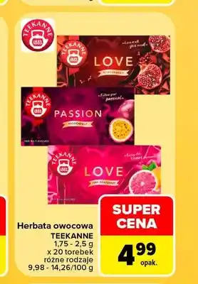 Carrefour Herbata owocowa Teekanne Love Pomegranate oferta