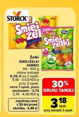 Carrefour Żelki Śmiejżelki Nimm2 oferta