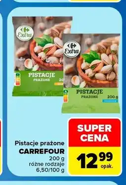 Carrefour Pistacje prażone solone Carrefour Extra oferta