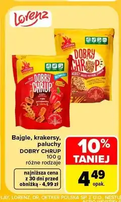 Carrefour Krakersy Lajkonik Dobry Chrup oferta
